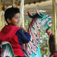 Carousel at Camden Children's Garden